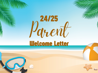  Parent Welcome Letter